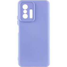 Чехол Silicone Cover Ummi Lakshmi Full Camera (AA) для Xiaomi 11T / 11T Pro Сиреневый / Dasheen