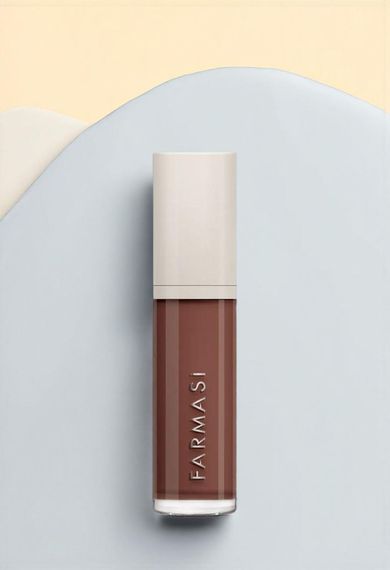 Блеск-плампер для увеличения губ Farmasi 06 Brown Sugar коричневый сахар 8 мл | Зображення 5