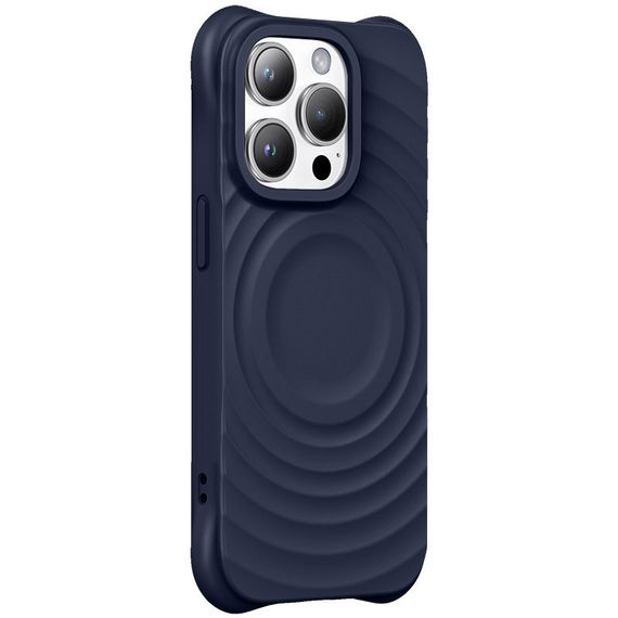 Чехол TPU Orbit with MagSafe для Apple iPhone 12 Pro / 12 (6.1") Dark Blue