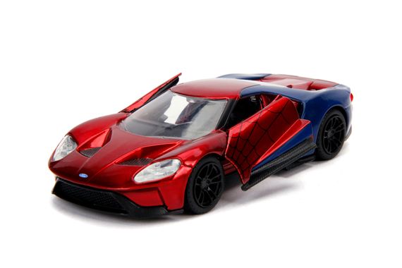 Ігрова металева машинка Marvel Spiderman Ford GT 2017 | Зображення 8