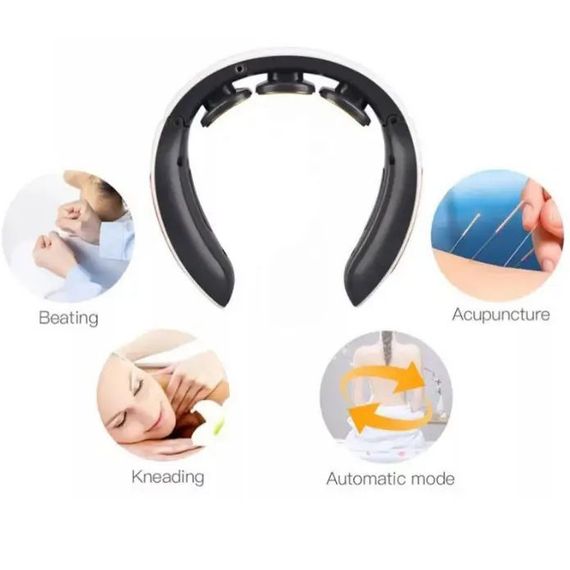 Масажер для шиї Smart Neck Massager HX-1680 IY-108 6 режимів