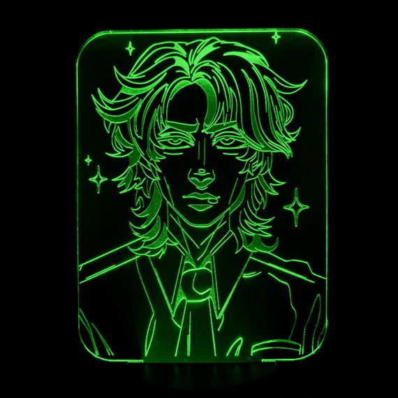 Акриловый светильник-ночник Майкл Афтон зеленый tty-n001739