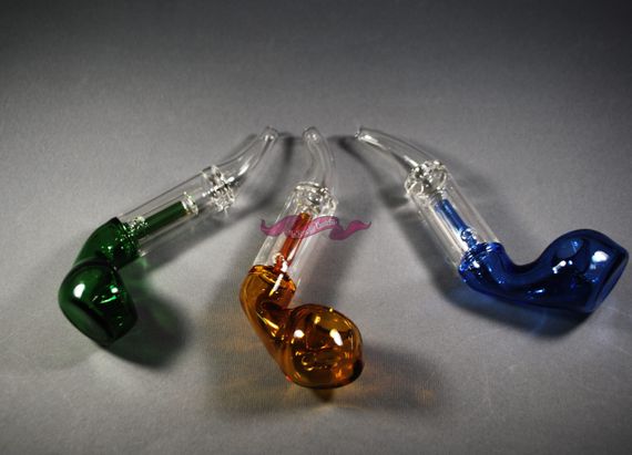 Стеклянная трубка Sax синяя | Зображення 2