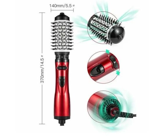 Фен Гребінець для волосся Shiny Beauty 2 в 1 | Зображення 2