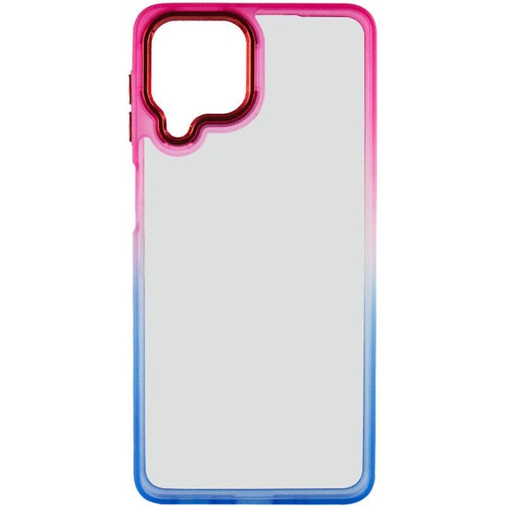 Чохол TPU+PC Fresh sip series для Samsung Galaxy M53 5G, Синій / Рожевий | Зображення 1