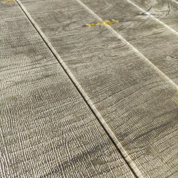 Самоклеюча 3D панель жовті квіти на дереві 700x700x4мм SW-00001359 | Зображення 1