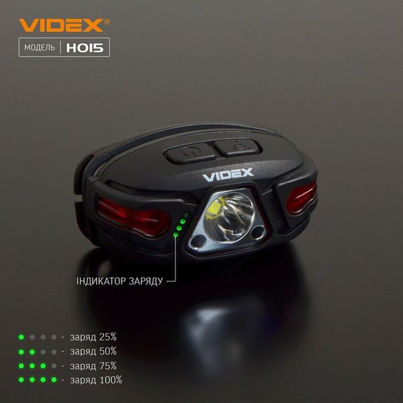 Налобний світлодіодний ліхтарик VIDEX VLF-H015 330Lm 5000K | Зображення 7