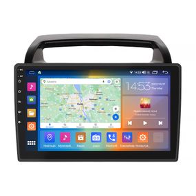 Штатна магнітола Lesko для Kia Carnival II 2006-2014 екран 9" 4/64Gb CarPlay 4G Wi-Fi GPS Prime Киа