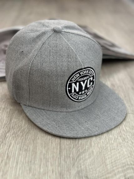 Кепка снепбек (Snapback) Нью-Йорк NYC Чорний 56-61р (9065) | Зображення 3