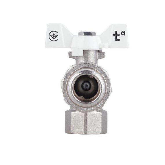 Кран кульовий "Американка" Thermo Alliance Forte 3/4" з антипротіканням кутовий SF223W20 | Зображення 5