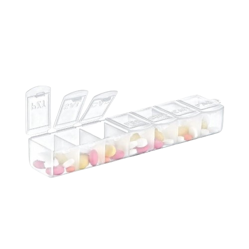 Органайзер для пігулок 7 відділень AK 558 ELIF