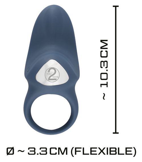 Ерекційне кільце Ring rechargeab Sex Aura | Зображення 4