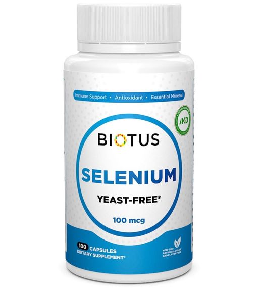 Селен Biotus Selenium 100 mcg 100 Caps BIO-530838