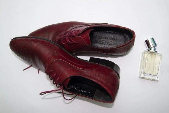 Червоні туфлі SHERLOCK 42 розмір | Зображення 1