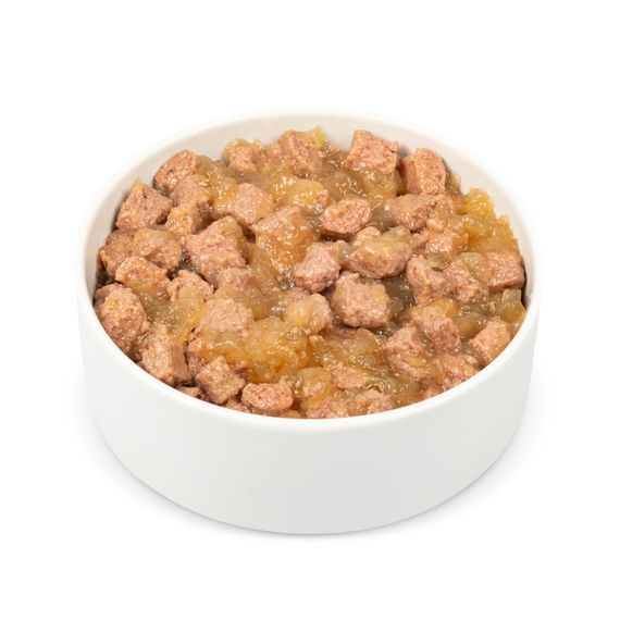 Вологий корм для собак Pet Chef шматочки в желе з індичкою 415 г | Зображення 1