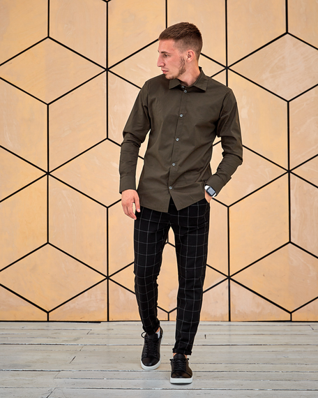 Комплект РБ (РУБАШКА КЛАСИЧНА+БРЮКИ) основний S | Зображення 2