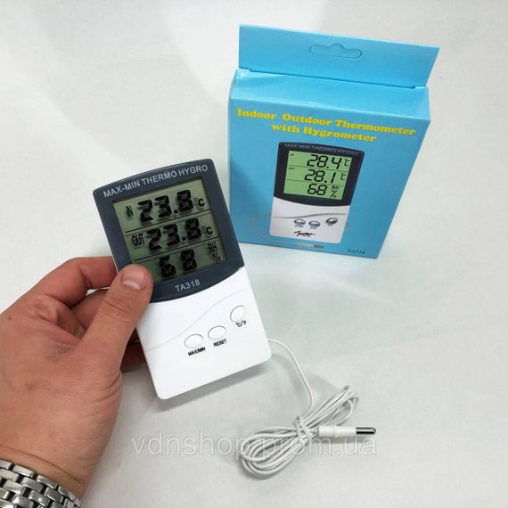 Метеостанція для будинку та вулиці TA, Домашня погодна станція, Метеоприлад домашній GX-72 | Зображення 3