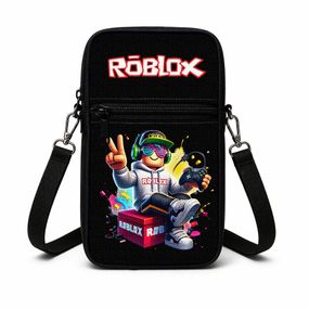 Сумка-чохол для телефону Roblox,дитяча сумка через плече, водонепроникна міні-сумка (4828)