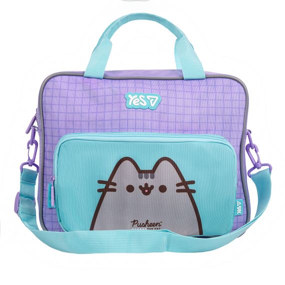 Сумка школьная А4 YES В-1 Pusheen Summer 550418 2.7х6.5х34 см | Зображення 1