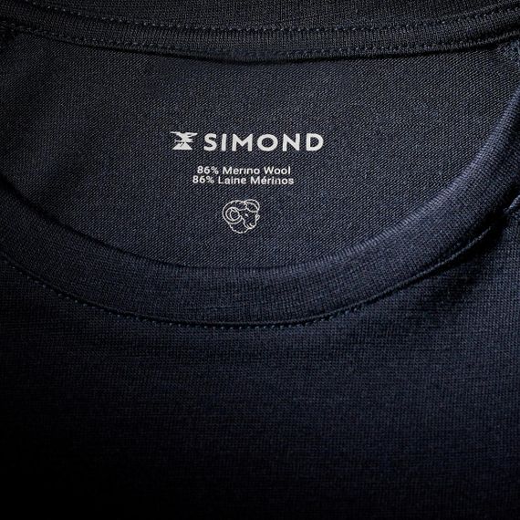 Футболка жіноча Merino Resist з довгими рукавами для гірського трекінгу синя - L | Зображення 4