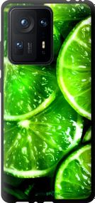Чохол на Xiaomi Mix 4 Зелені часточки лимона "852b-2475-2448"