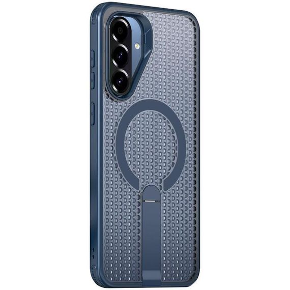Чохол TPU Breeze with MagSafe stand для Samsung Galaxy A56 5G Blue | Зображення 1