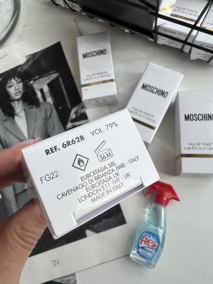 Туалетная вода для женщин Moschino fresh couture 5 ml | Зображення 1