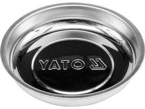 Магнитная тарелка миска нержавейка 110 мм YATO YT-08295