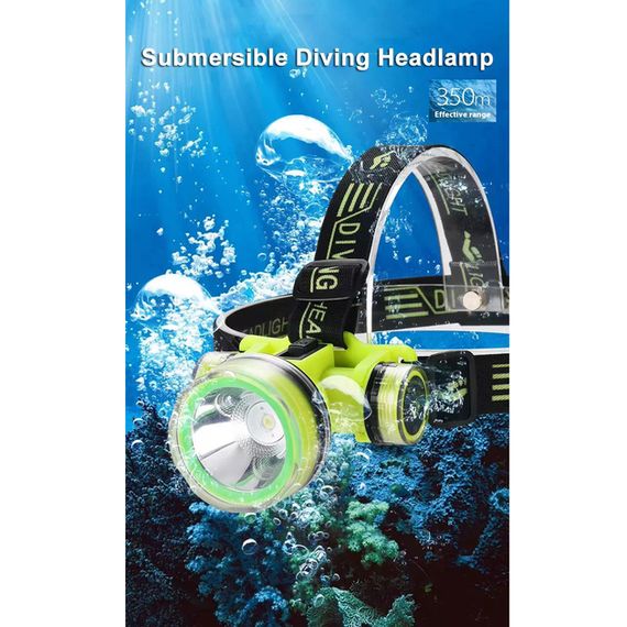 Підводний налобний ліхтар з яскравим білим світлом XPRO SQ-901D-OSL (47074-SQ-901D-OSL_155) | Зображення 5