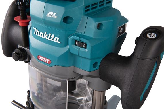 Фрезер аккумуляторный Makita RP001GZ (6/8/12 мм, 8000-25000 мин-1, BL, XGT, без аккумулятора и зарядного устройства) | Зображення 4