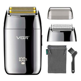 Електробритва VGR V-399 Silver срібляста