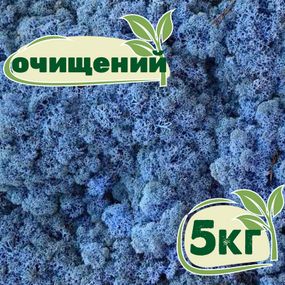 Очищений стабілізований мох ягель Лавандовий 5 кг