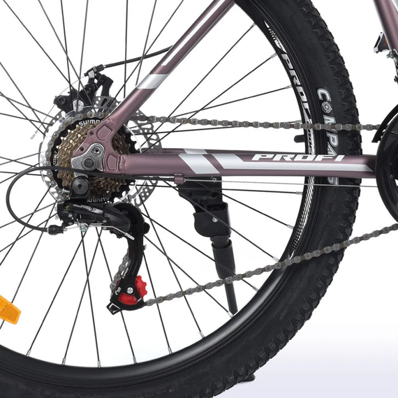 Велосипед "PHANTOM" PROF1 G26PHANTOM A26.1 26 д. Алюм.рама 19", SHIMANO 21SP, алюм., DB, FW TZ500, черно-синий | Зображення 5
