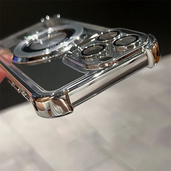 Силиконовый чехол с кольцом для iPhone 13 Pro Max цвет Серый | Зображення 4