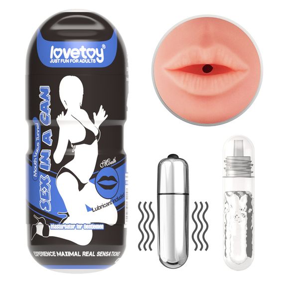 Мастурбатор - Sex In A Can Mouth Lotus Tunnel Vibrating sexstyle