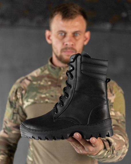 Зимние тактические ботинки F-1 black ВТ0464 | Зображення 5