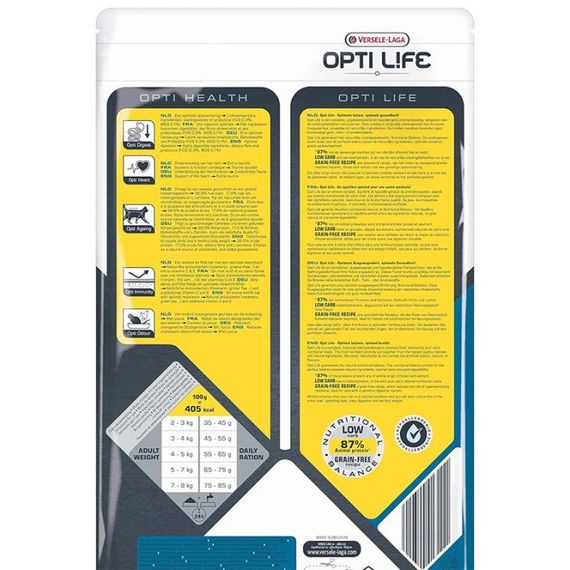 Сухий корм для старіючих котів Opti Life Senior, 1 кг | Зображення 1
