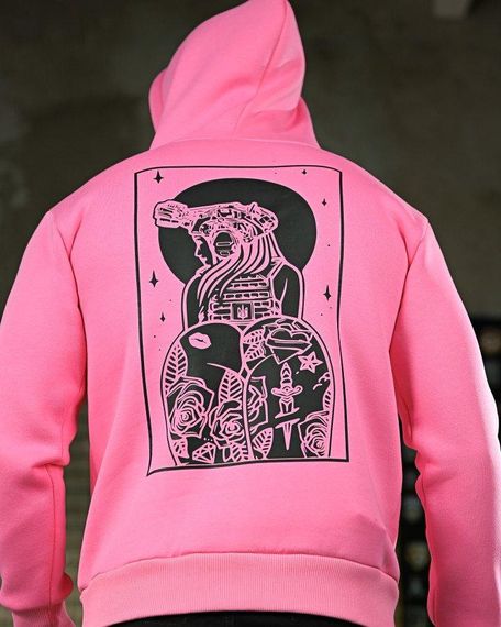 Милитари худи на флисе GENESIS girl pink ПП8071 | Зображення 3