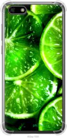 Чохол на Huawei Honor 7A Зелені часточки лимона "852sp-1805-2448"