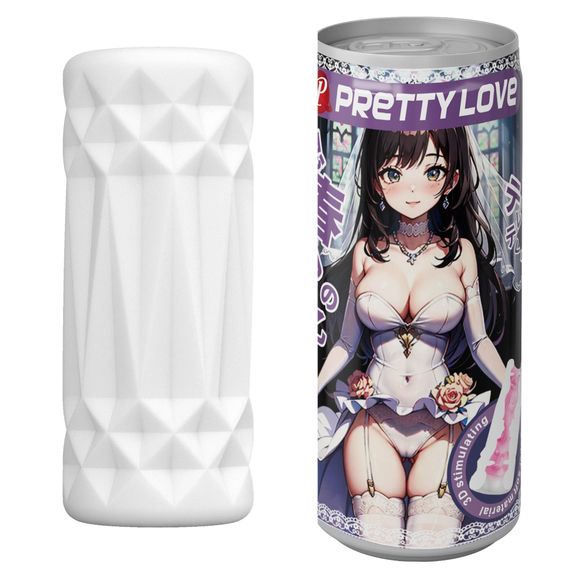 Мастурбатор - Pretty Love Pop-Top Can Masturbator Purple