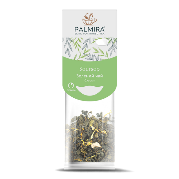 Зелёный чай Palmira "Саусеп" (Soursop) - 10 шт.