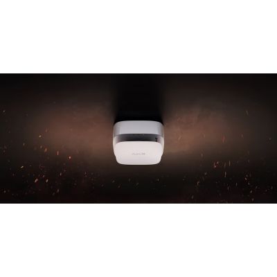 Датчик дыма Ajax FireProtect 2 SB Heat/Smoke/CO white | Зображення 6