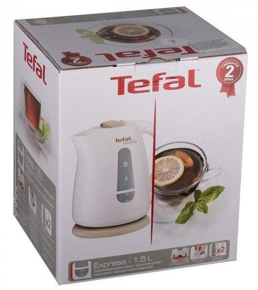 Электрочайник Tefal KO299130 EXPRESS 1.5L White (KO299130) | Зображення 4