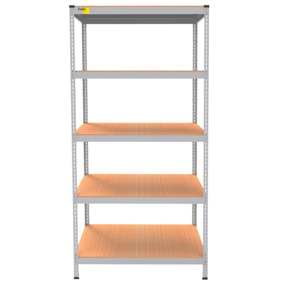Металевий стелаж MRL-2400 ( 900x450) білий | Зображення 1