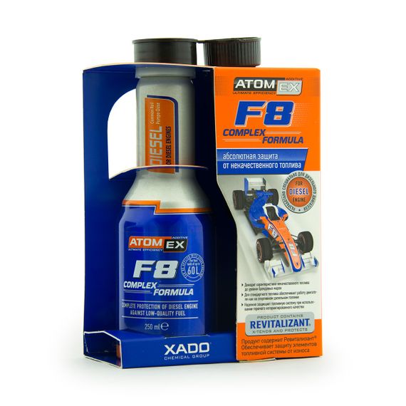 Захист дизельного двигуна ATOMEX F8 Complex Formula (250 мл)
