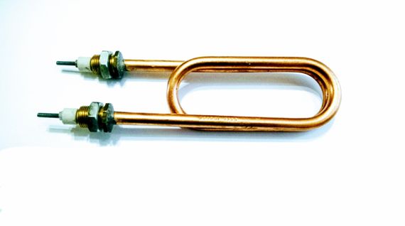 Тен мідний 3000w D 11штуцер м 18 водяний дистиляторний скріпка мідний 3000w