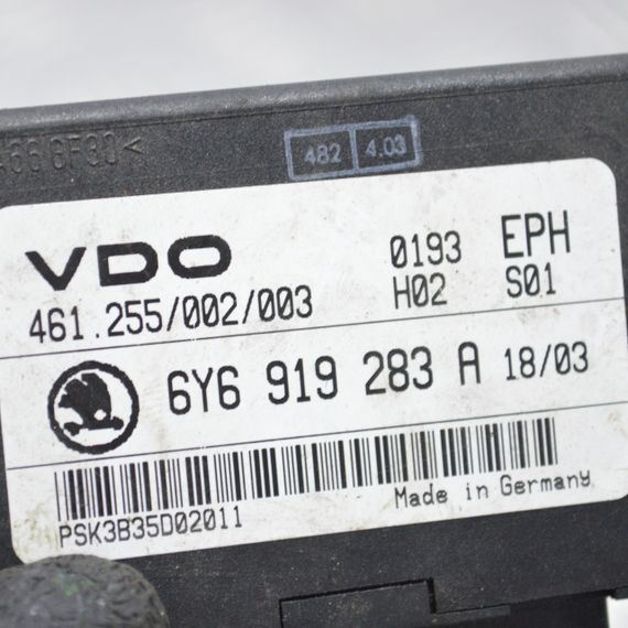 Блок управління парктроніками Skoda Octavia I Fabia I 1996-2010 Модуль контролер парктроніків Шкода Октавія 1 Фабія 1 6Y6919283A | Зображення 1