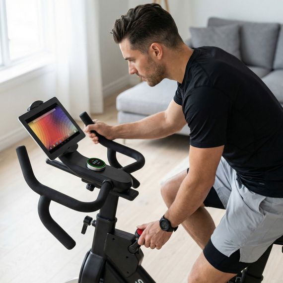 Спінбайк Gymtek XS2000 електромагнітний синій | Зображення 3