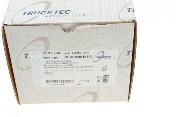 Насос ГУР VW Caddy II Golf III IV Passat B3 B4 1.6 1.9SDI TDI 98-05 07.37.166 | Зображення 6