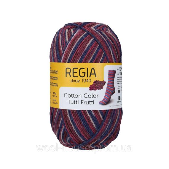 Шкарпеткова пряжа Regia Cotton Color Tutti Frutti, 02423 | Зображення 1